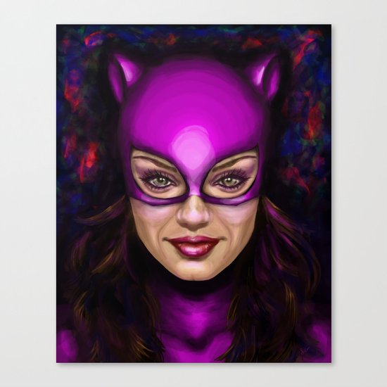 Cat of Kunis Canvas Print