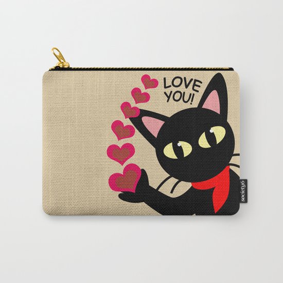 Love you! Carry-All Pouch