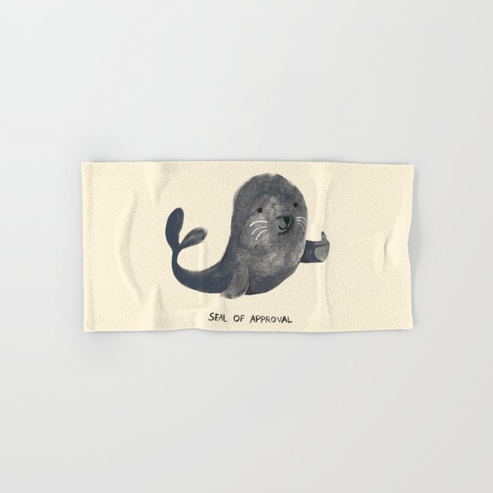 Seal Of Approval Hand & Bath Towel