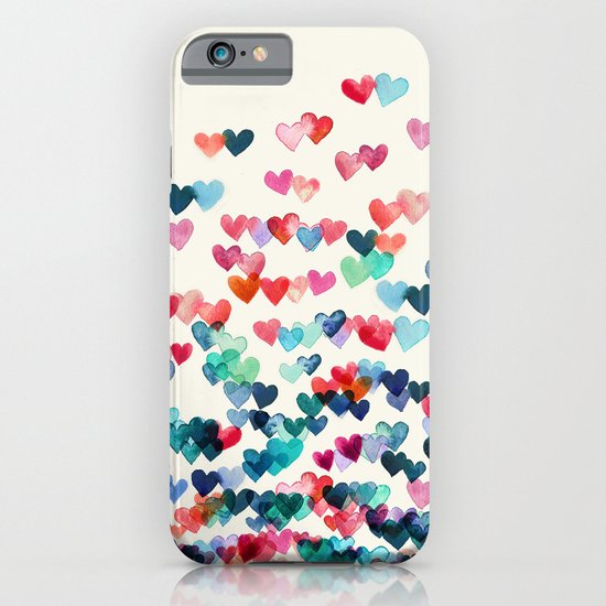 Heart Connections - watercolor painting iPhone & iPod Case