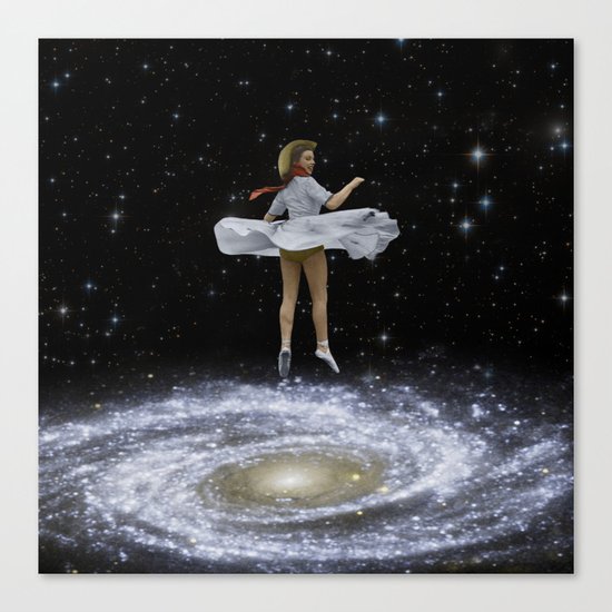 Everybody, Just Swirl! Canvas Print