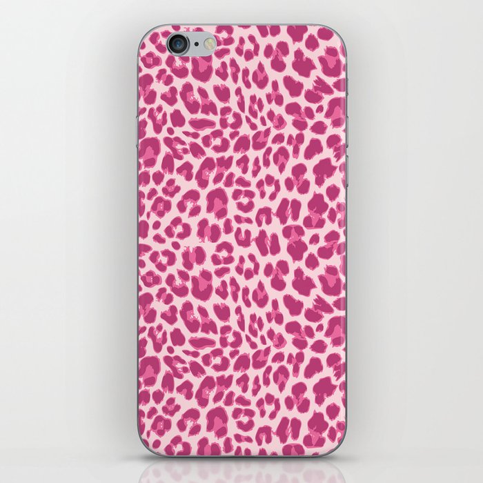 Design tiger Pink ethno dots iPhone Skin