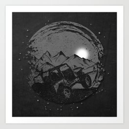 Offroad Expedition Art Print