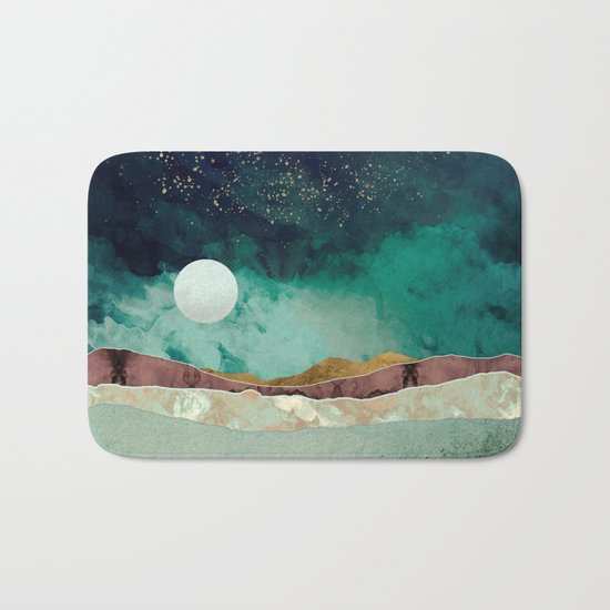 Spring Night Bath Mat