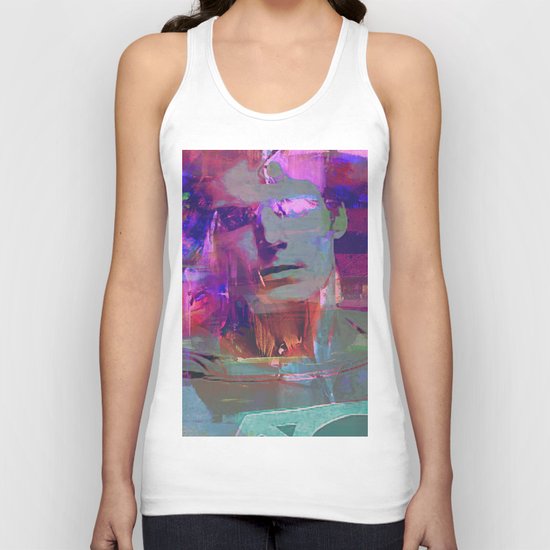 Super Abstract Man Unisex Tank Top