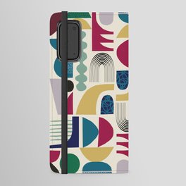 Mid Century pattern 002 Android Wallet Case
