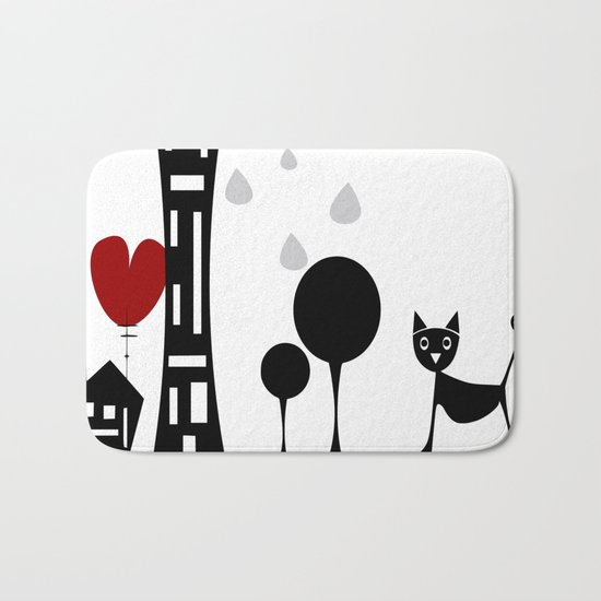 cat Bath Mat