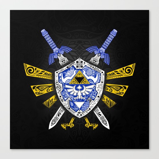 Heroes Legend - Zelda Canvas Print