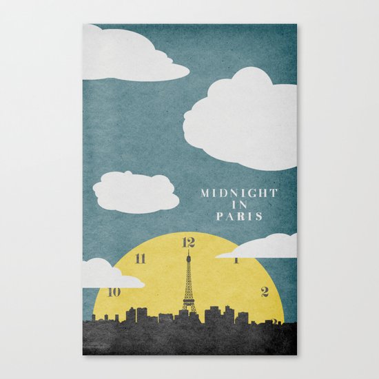 Midnight In Paris Canvas Print