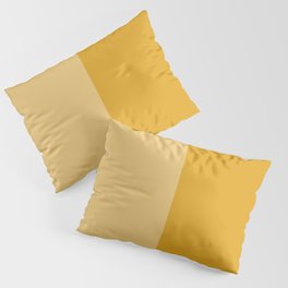 Half Mustard Pillow Sham