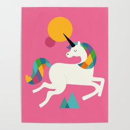 To be a unicorn Poster