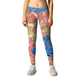 Astral Gorge Leggings | Rad, Abstract, Colors, Art, Space, Astral, Digital, Graphicdesign 
