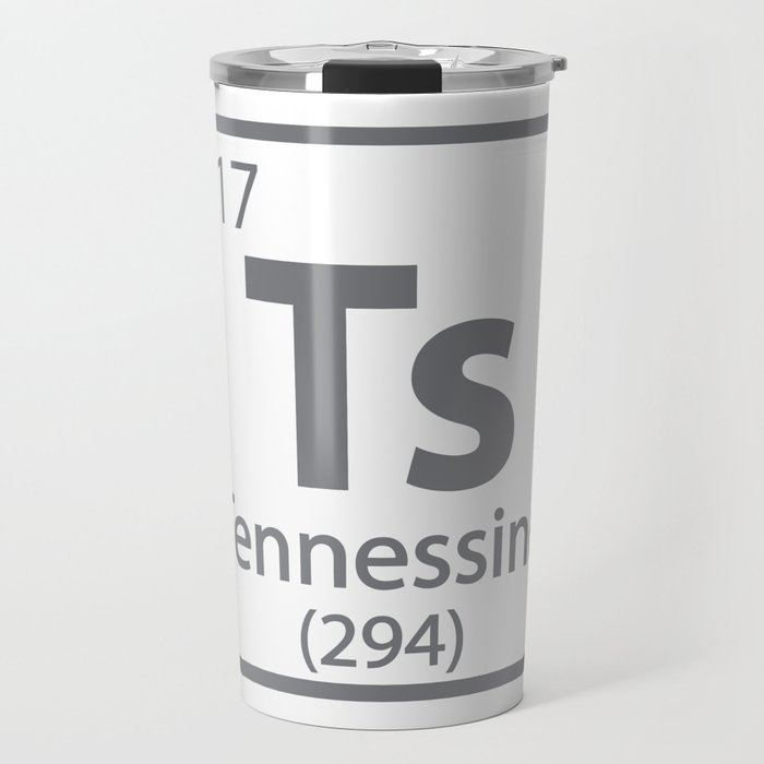 Tennessine - Tennessee Science Periodic Table Travel Mug