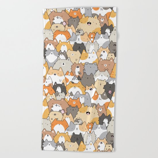 Cats, Kitties and a Spy Beach Towel