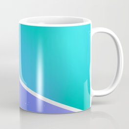 Blue Abstract Collage 8 Mug