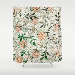 Jasmine by William Morris Shower Curtain