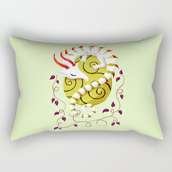 Dragon Egg Rectangular Pillow