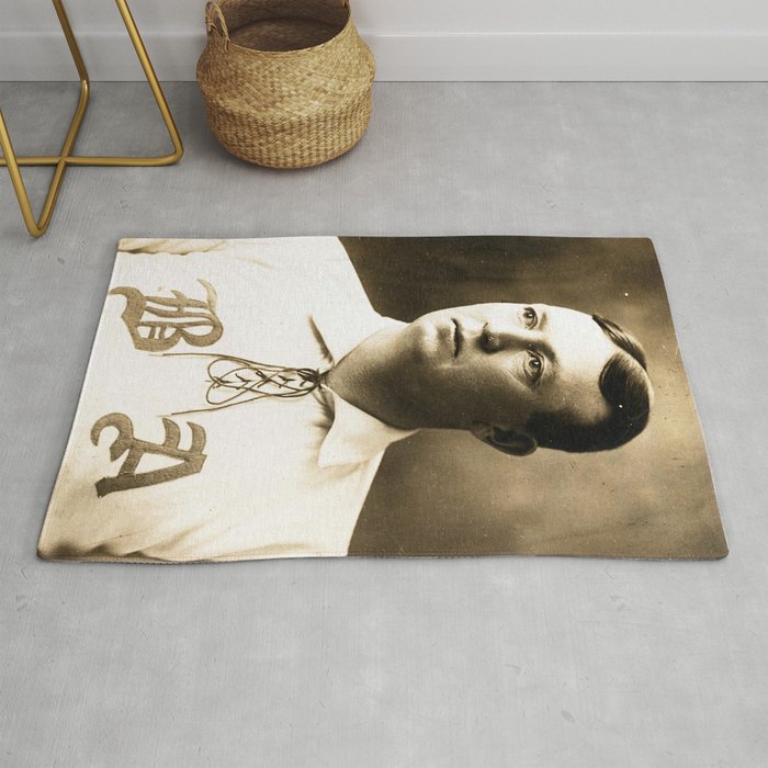 Baseball Pitcher Cy Young 1902 Rug