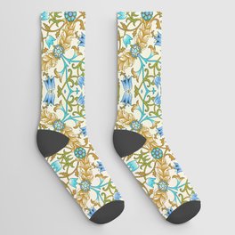 William Morris Arts & Crafts Pattern #15 Socks