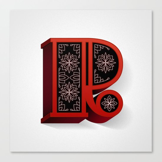 The Letter R Canvas Print