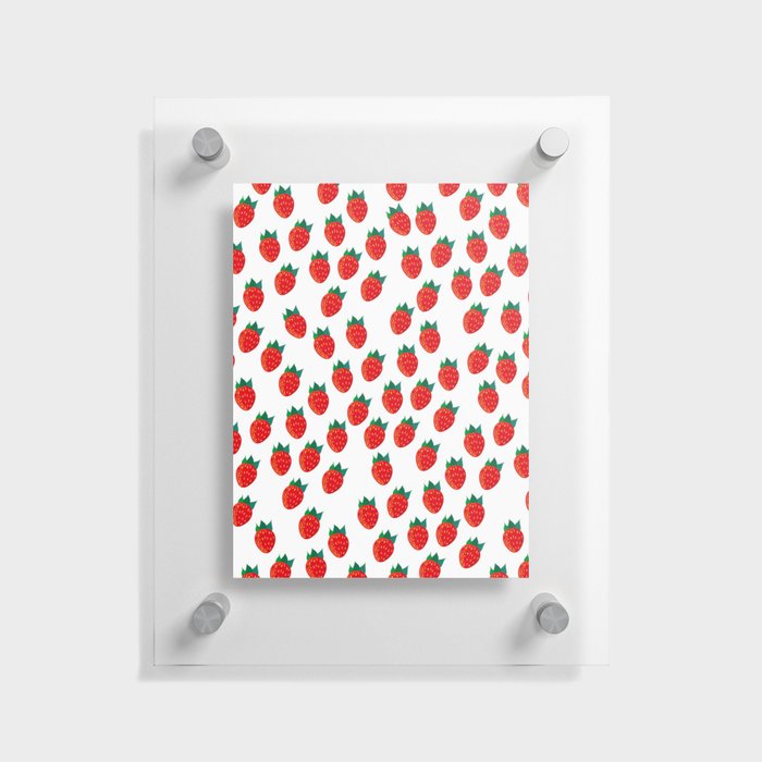 Strawberry  Floating Acrylic Print