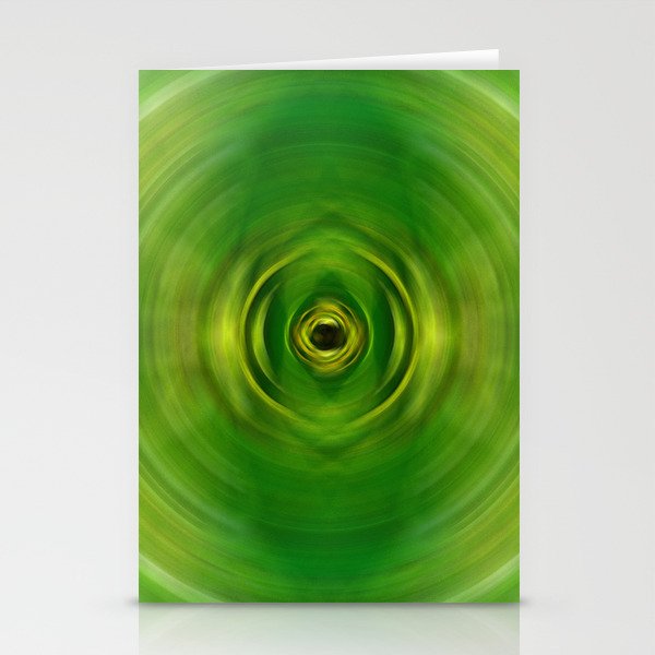 New Growth - Green Art By Sharon Cummings Stationery Cards