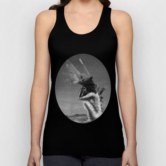 Pirate Ghost Unisex Tank Top