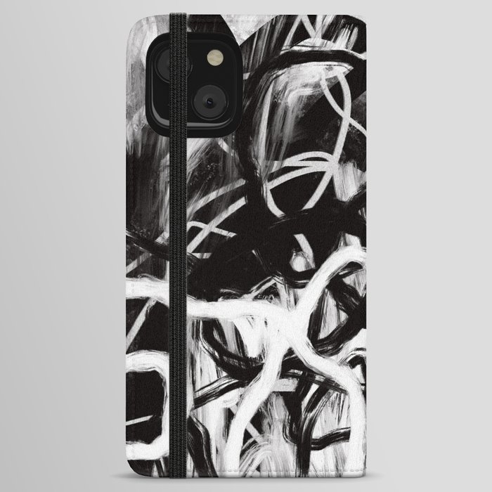 Origins 31. Abstract Drawing.  iPhone Wallet Case