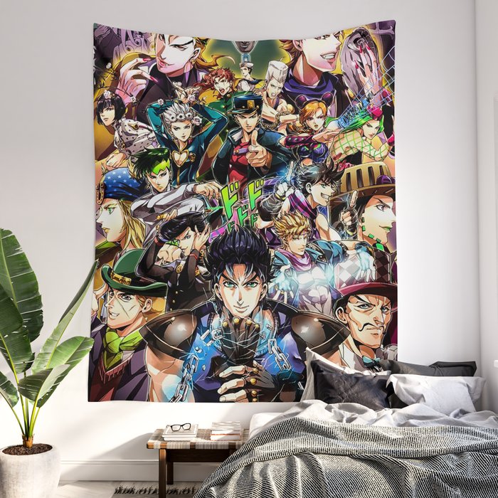 Jjba tapestry outlet