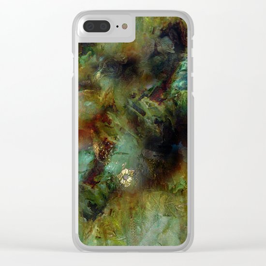 Venetian Courtisan Clear iPhone Case