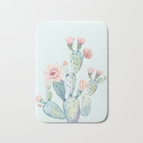 Cactus 2 #society6 #buyart Bath Mat