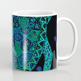 blue turtle Coffee Mug