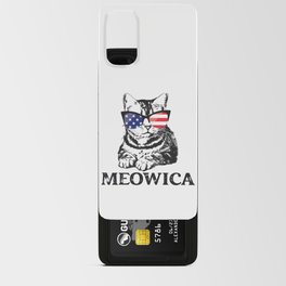 Meowica Cool American Cat Android Card Case
