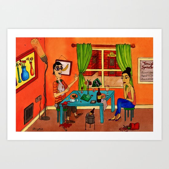 That Kind of Date Art Print