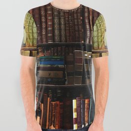 The Cozy Cottage Reading Nook All Over Graphic Tee