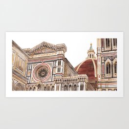 Florence Cathedral, Italy Art Print