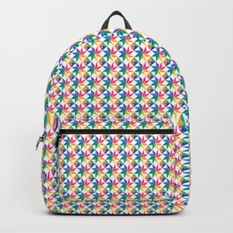 Quilt Square - Rainbow Barn Quilt Backpack