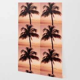 Vivid Palm Tree Dream #4 #tropical #wall #decor #art #society6 Wallpaper
