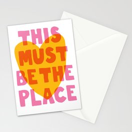 This Must Be The place Stationery Cards