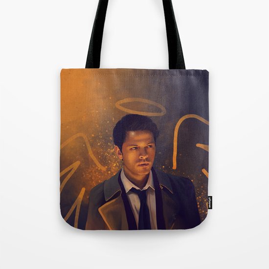 Castiel - Supernatural Tote Bag
