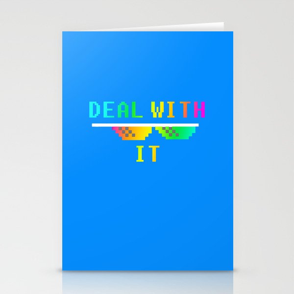 Deal With It Stationery Cards