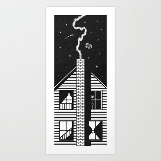 In The Dark Room Art Print