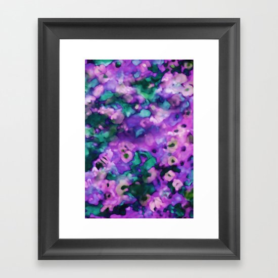 Daydreaming Floral Framed Art Print