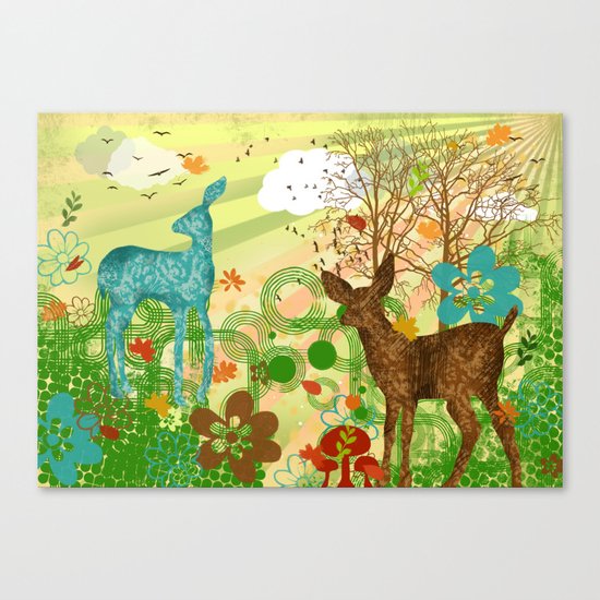 oh my dear! Canvas Print