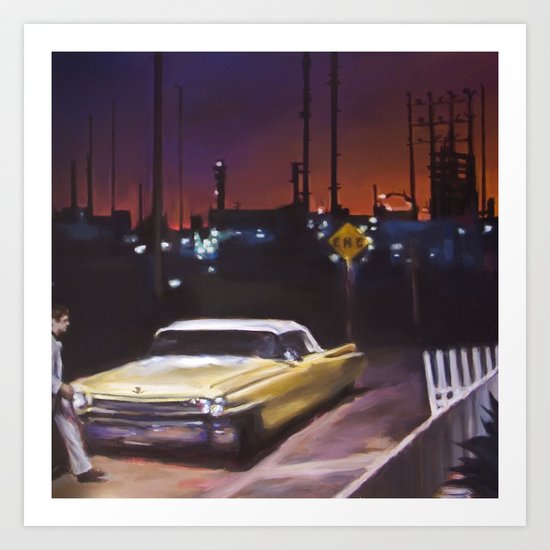 Cadillac Art Print