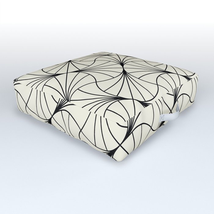 Art Deco Pattern #4 Outdoor Floor Cushion