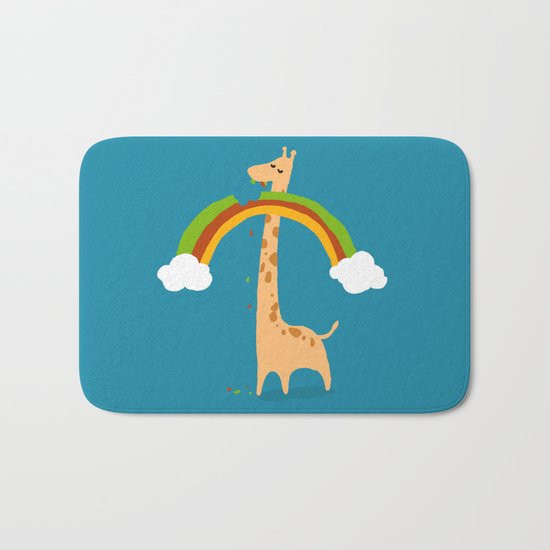 Taste of Happiness Rainbow Bath Mat