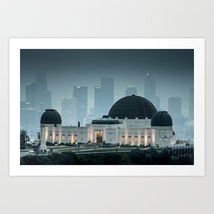 Griffith Observatory Art Print