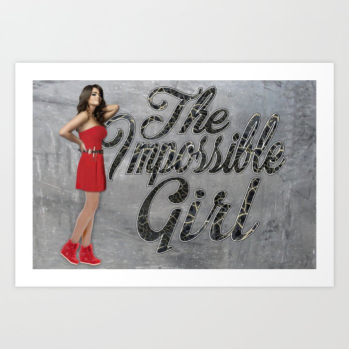 The Impossible Girl Art Print