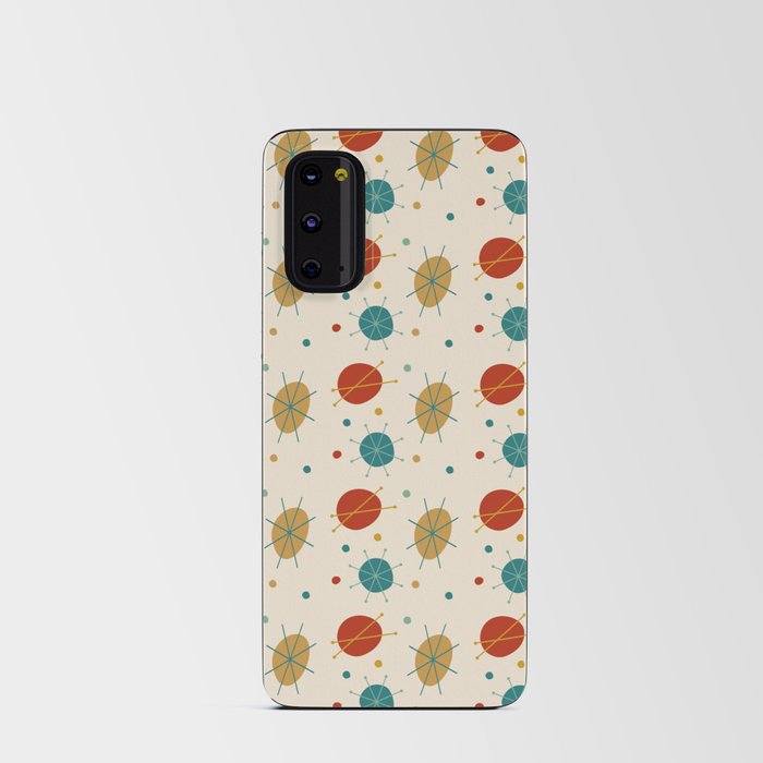 Mid Century Abstract Shapes 13 Android Card Case